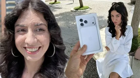 Will a Stranger Girl Agree to a Public Cumwalk for a New Iphone?