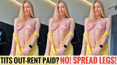 💸 Broke Stepsister’s Dirty Deal: Free Rent for Raw Creampie!