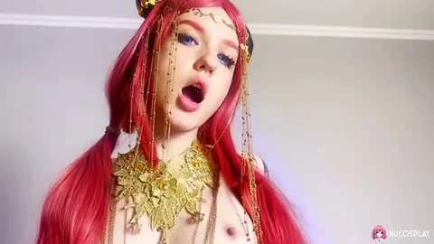 Hot Redhead Girl Sunako K Moans as She gets Fucked Hard.