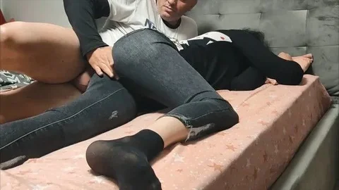 Stepson He Fucks His Hot Milf Stepmom by Mistake while Sharing a Bed in Ass