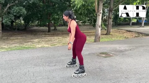 Latina Skater Girl gets Fucked after Workout – Real Amateur Couple Passion Ju...