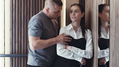 Old Guy Freezes Time and Uses Teenage Bratty Girl Matty Mila Perez as His Tim...