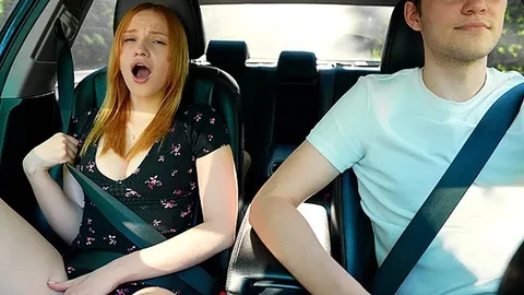Surprise Verlonis for Justin Lush Control Inside Her Pussy while Driving Car ...