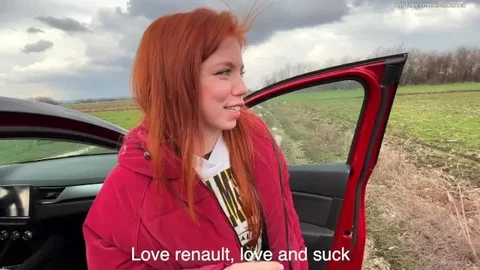 Stranger Swallows Dick to the Throat! Lots of Cum in Public!