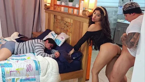 Stepbrother Masturbates Watching Stepsister's Encounter