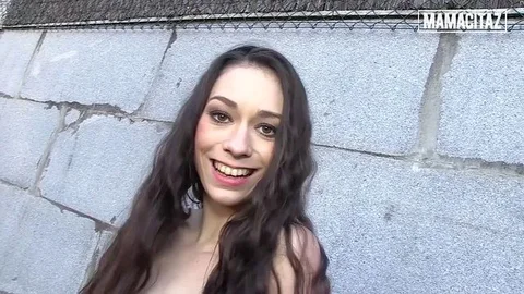 Petite Woman Enjoys Outdoor Sex and Facial