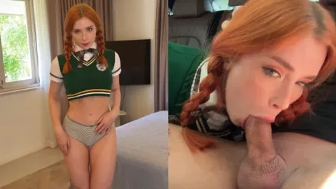 British Student Sucked off a Stranger in Car, Invited Him Home to Fuck and Fi...