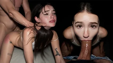 Intense Hardcore Session with Petite Teen